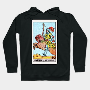 Card #33 - Knight Of Wands - Rider Waite Smith Tarot Hoodie